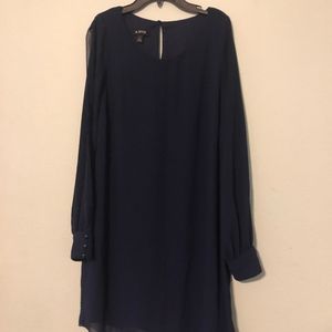 A. Byer Shear Sleeve Shift dress